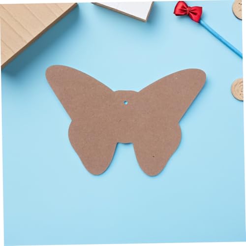 AKOOSY Unbehandeltes Schmetterlingsförmiges Holztablett Mosaik-basis DIY Bastelunterlage Stabile Blanko-holzplatte Für Heimdekoration Kreative Kunstprojekte von AKOOSY