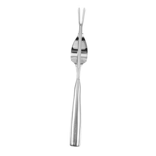 AKOOSY Unkrautstecher Handlicher Weeding Fork Gartengerät Robust für Tiefwurzelentfernung und Rostfrei mit Ergonomischem Holzgriff Gartenwerkzeug von AKOOSY