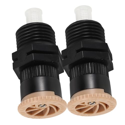 AKOOSY Verstellbare Sprühdüsen aus Kunststoff Drehbar Gleichmäßige Wasserverteilung Automatische Gartenbewässerung Sprinklerkopf Ersatz für Rasensprenger und Gartenschläuche von AKOOSY
