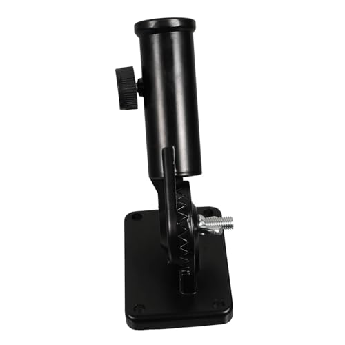 AKOOSY Verstellbarer Fahnenmast Halter aus Aluminiumlegierung Mehrfach Richtungsfähiger Wandhalter für Terrasse Balkon und Garten Einfach zu Installierender Flaggenmast Halter zur von AKOOSY