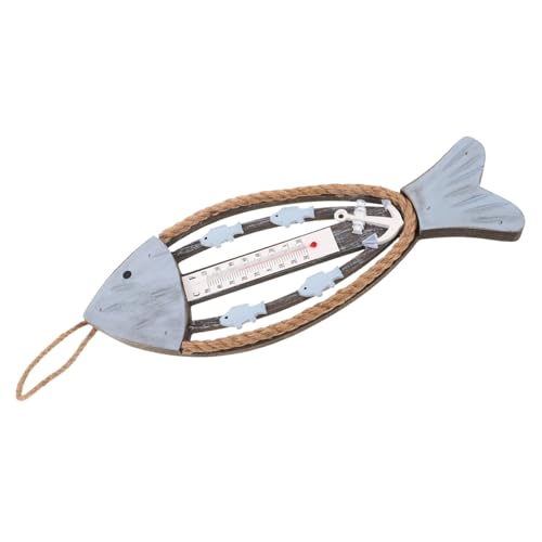 AKOOSY Vintage Fisch-wandthermometer Fischgräte Design Faderesistente Küsten-deko für Garten Terrasse Flur Nautisches Temperaturmessgerät für Rustikale Wohnraumgestaltung AKOOSY Vintage Fisch-wandthermometer Fischgräte Design Faderesistente Küsten-deko für Garten Terrasse Flur Nautisches Temperaturmessgerät für Rustikale Wohnraumgestaltung von AKOOSY