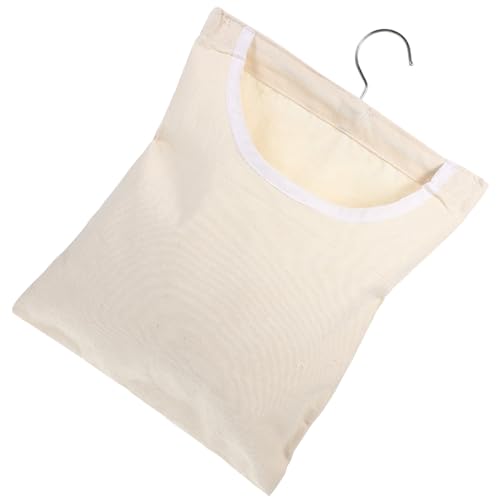 AKOOSY Wäscheklammerbeutel mit Drehhaken Großer Öffnung Waschbarer Aufbewahrungsbeutel für Klammern für Wäscheständer Camping Bad Balkon Vielseitiger Organizer von AKOOSY