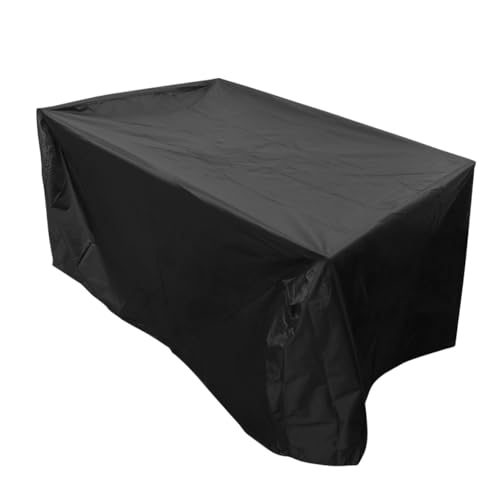 AKOOSY Wasserdichte und Staubdichte Gartenmöbel Abdeckhaube aus Polyester und PVC mit Nylonzugband und Doppelt Genäht Geeignet für Terrassen-tisch und Stuhl Wetterfest und Langlebig AKOOSY Wasserdichte und Staubdichte Gartenmöbel Abdeckhaube aus Polyester und PVC mit Nylonzugband und Doppelt Genäht Geeignet für Terrassen-tisch und Stuhl Wetterfest und Langlebig von AKOOSY