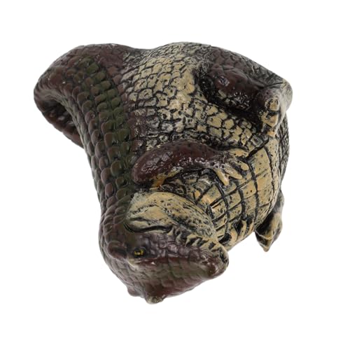AKOOSY Wasserdichter Garten Schlüsselversteck Alligator Form Resin Schlüsselbox Anti-diebstahl Dekorativer Schlüsselhalter Für Außenbereich Gartenzubehör von AKOOSY