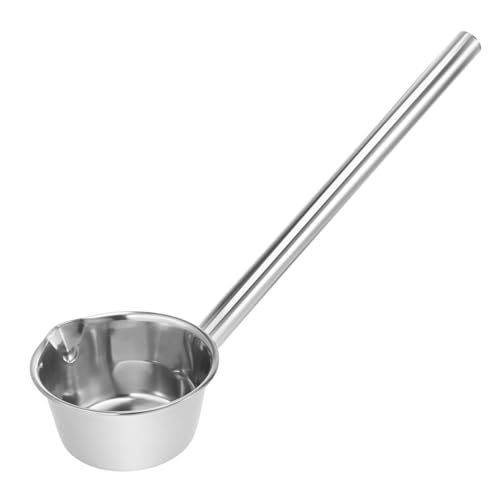 AKOOSY Wasserkelle mit Langem Griff Rostfrei Ausgießer Design Schöpfbereich Rutschfester Griff für Küche Garten Haushalt und Gastronomie AKOOSY Wasserkelle mit Langem Griff Rostfrei Ausgießer Design Schöpfbereich Rutschfester Griff für Küche Garten Haushalt und Gastronomie von AKOOSY