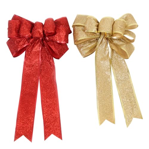AKOOSY Weihnachtliche Kleine Schleifen in Rot und Gold Kleine Weihnachtsbaum Bowknots Festliche Geschenkdekoration Klassische Weihnachtsbaum Schleifen Deko für Geschenkverpackung und Baum AKOOSY Weihnachtliche Kleine Schleifen in Rot und Gold Kleine Weihnachtsbaum Bowknots Festliche Geschenkdekoration Klassische Weihnachtsbaum Schleifen Deko für Geschenkverpackung und Baum von AKOOSY