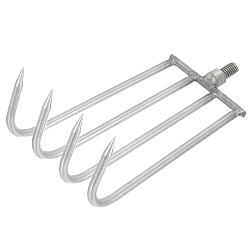 AKOOSY Zähne Rechen für Teiche und Seen Leichtes Tragbares Angel und Gartengerät mit Universeller Gewindeverbindung Effiziente Unkrautentfernung und Wasserpflanzenpflege von AKOOSY