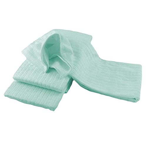 AKOR Textil 3er-Set Mikrofaser Poliertuch Geschirrtuch 50 x 70 cm Kochfest 95°C (Aqua) von AKOR Textil