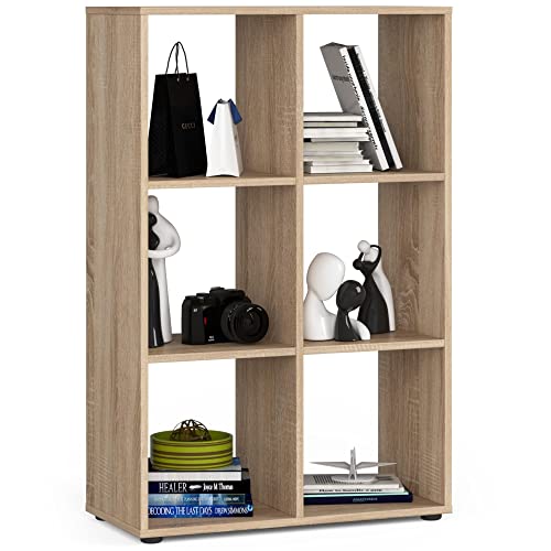 AKORD Bücherregal Quad 70,5 cm | | Quad Bücherregal | Hochwertig | Klassisches Design | Robuste Konstruktion | Für Heim und Büro | B70,5 x H109 x T33 cm | 22,80 kg | Sonoma Eiche/Sonoma Eiche AKORD Bücherregal Quad 70,5 cm | | Quad Bücherregal | Hochwertig | Klassisches Design | Robuste Konstruktion | Für Heim und Büro | B70,5 x H109 x T33 cm | 22,80 kg | Sonoma Eiche/Sonoma Eiche von AKORD