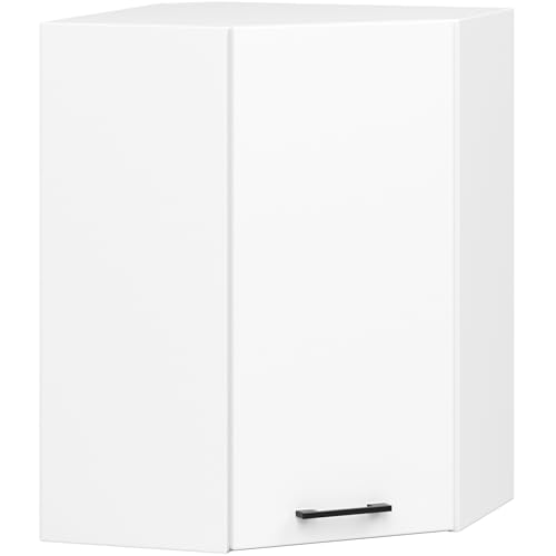 AKORD Küchen-Hängeschrank OLIWIA H720 60 cm | mit 1 Tür | Küchenschränke | Geräumig | Für eine kleine Küche | Für eine Küchenzeile | Als Teil eines Sets | B60 x H72 x T30 cm | 16,10 kg | Weiß AKORD Küchen-Hängeschrank OLIWIA H720 60 cm | mit 1 Tür | Küchenschränke | Geräumig | Für eine kleine Küche | Für eine Küchenzeile | Als Teil eines Sets | B60 x H72 x T30 cm | 16,10 kg | Weiß von AKORD