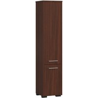 Badezimmer-Hochschrank schränke | badezimmer kommode | fin 2D, 2 Türen (je oben und unten) | B30 x H140 x T30 cm | Gewicht 25 kg | auch als von AKORD