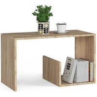 Akord - Couchtisch paul Kaffeetisch Sonoma-Eiche 80 cm B80 x H45 x T40 cm von AKORD