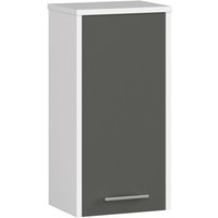 Hängender Waschmaschinenschrank überbauschrank | Badezimmerschrank | Waschmaschienenüberschrank | fin W30 eintürig| B30 x H60 x T22,5 cm | Tür mit von AKORD