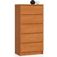 Kommode Akord K60 Erle 60 cm 5 Schubladen B60 x H121 x T40 cm Kommode Akord K60 Erle 60 cm 5 Schubladen B60 x H121 x T40 cm von AKORD