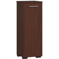 Stehender Badezimmerschrank Akord fin Wenge 30 cm Tür 2 Ebenen B30 x H82 x T30 cm von AKORD