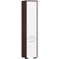 Akord - Badezimmer-Hochschrank schränke | badezimmer kommode | fin 2D, 2 Türen (je oben und unten) | B30 x H140 x T30 cm | Gewicht 25 kg | auch als von AKORD