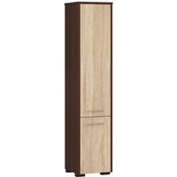 Akord - Badezimmer-Hochschrank schränke | badezimmer kommode | fin 2D, 2 Türen (je oben und unten) | B30 x H140 x T30 cm | Gewicht 25 kg | auch als von AKORD