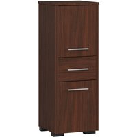 Akord - Badezimmerschrank schränke | badezimmer kommode | fin 85 2D1SZ, 2 Türen und 1 Schublade, B30 x H85 x T30 cm, Gewicht 25 kg, auch als von AKORD