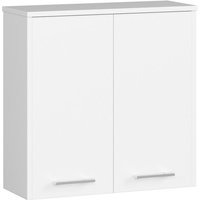 Hängender Badezimmerschrank fin W60 2D 2-türig, B60 x H60 x T22,5 cm, Gewicht 18 kg von AKORD