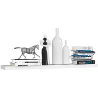 Wandregal Akord PS5 Weiß 100 cm B100 x H3,2 x T20 cm Wandregal Akord PS5 Weiß 100 cm B100 x H3,2 x T20 cm von AKORD