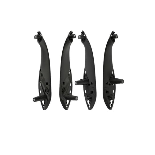 AKOUFALL Auto Griffleiste Auto-Innentürgriff-Verkleidung Zug-Haltegriff Für F30 F31 F80 F32 F34 F82 Innentürgriff-Set Für Die 3er- Und 4er-Serie Türgriff(Zwart) von AKOUFALL