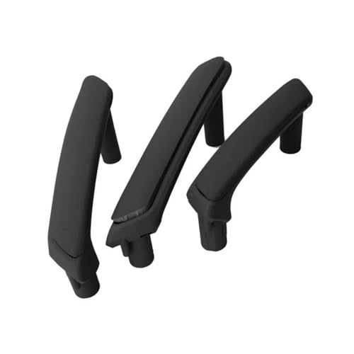AKOUFALL Auto Griffleiste Für Passat B5 Autoinnenraum Schwarz Vorne Rechts Hinten Links Hinten Rechts Tür Pull Haltegriff & Trim Abdeckkappen 3B4 867 372 3B0867180A Türgriff(Front-Rear-1set) von AKOUFALL