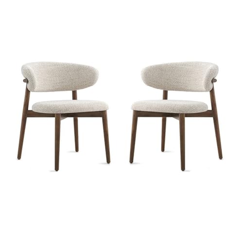 Esszimmerstühle, Moderne Massivholzstühle Für Die Küche, Mit Rückenlehne, Einzelner Freizeitstuhl, Für Wohnzimmer, Esszimmer, Empfangsbereich, Konferenzraum Solid Wood,Two von AKPHBKFG