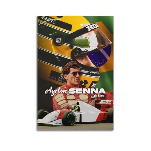AKRHARWB Ayrton Senna Poster, Wandkunst, Cover, Zimmer, Vintage, elegantes Poster, dekoratives Gemälde für Wohnzimmer, Schlafzimmer, 30 x 45 cm, ungerahmter Stil AKRHARWB Ayrton Senna Poster, Wandkunst, Cover, Zimmer, Vintage, elegantes Poster, dekoratives Gemälde für Wohnzimmer, Schlafzimmer, 30 x 45 cm, ungerahmter Stil von AKRHARWB