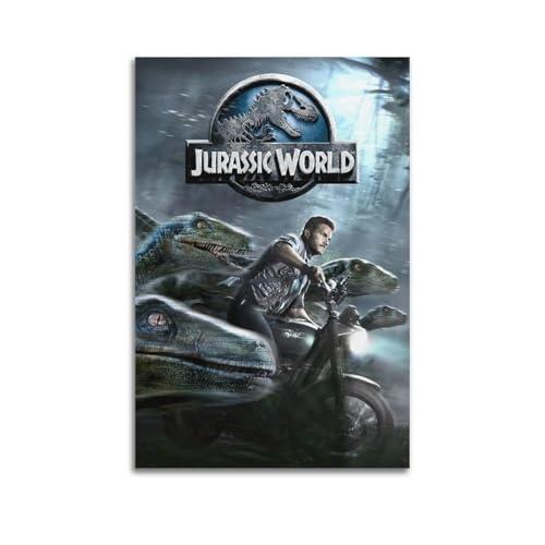 AKRHARWB Jurassic World Poster, Wandkunst, Vintage, elegantes Poster, dekoratives Gemälde für Wohnzimmer, Schlafzimmer, ästhetisches Poster, 30 x 45 cm, ungerahmter Stil AKRHARWB Jurassic World Poster, Wandkunst, Vintage, elegantes Poster, dekoratives Gemälde für Wohnzimmer, Schlafzimmer, ästhetisches Poster, 30 x 45 cm, ungerahmter Stil von AKRHARWB