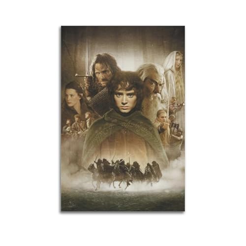 AKRHARWB Poster, Motiv: Der Herr der Ringe im Vintage-Stil, elegantes Poster, dekoratives Gemälde für Wohnzimmer, Schlafzimmer, ästhetisches Poster, 30 x 45 cm, ungerahmter Stil AKRHARWB Poster, Motiv: Der Herr der Ringe im Vintage-Stil, elegantes Poster, dekoratives Gemälde für Wohnzimmer, Schlafzimmer, ästhetisches Poster, 30 x 45 cm, ungerahmter Stil von AKRHARWB