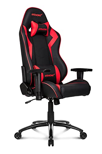 AKRacing Chair Core SX Gaming Stuhl, PU-Kunstleder, Schwarz/Rot, 5 Jahre Herstellergarantie von AKRacing
