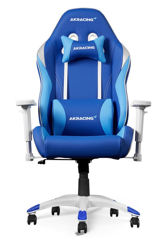 AKRacing Gaming-Stuhl California Blue AK-CALIFORNIA-TAHOE Kunstleder, 3D-Armlehnen von AKRacing