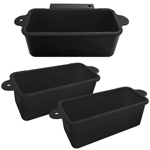 AKSDTH Silikon-Fettbecher für Blackstone Grills 91,4 cm, 71,1 cm, 55,9 cm, 43,2 cm, 2 Stück, Schwarz von AKSDTH