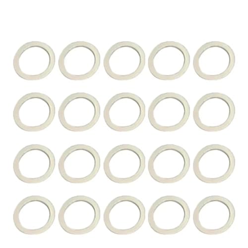Reparaturdichtung Kompatibel Mit ACURA 20 MM ÖLABLASSSCHRAUBE CRUSH WASHER DICHTUNGEN 20 PACK 94109-20000 von AKSDYIR