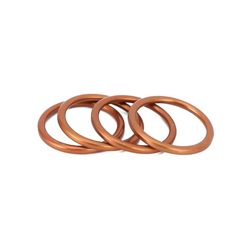 Reparaturdichtung Kompatibel Mit CB900F 2002 2003 2004 2005 2006 2007 Auspuffdichtung 18291-MN4-920,18212-634-010,18291-236-000 von AKSDYIR