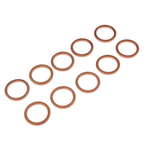 Reparaturdichtung Kompatibel Mit CG125 Für GY6 Für 125CC 10 Stück Auspuffrohr Schalldämpfer Header Dichtung Dichtung O-Ring ID: 30 Mm OD: 40 Mm von AKSDYIR