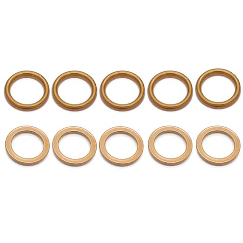 Reparaturdichtung Kompatibel Mit CT70 Für Z50 Für XR50R Für XR70R Auspuffdichtung Schalldämpfer-Header-Dichtung 18291-HB2-900(20PCS) von AKSDYIR