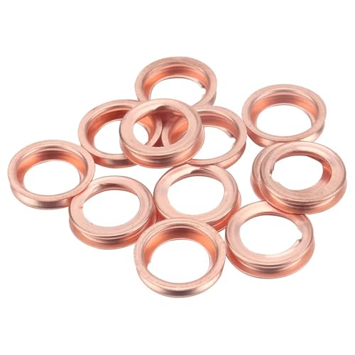 Reparaturdichtung Kompatibel Mit Infiniti 2010 2011 10PCS Metall Ölablassschraube Zerquetschen Waschmaschine Dichtung 11026-01M02 Reparaturdichtung Kompatibel Mit Infiniti 2010 2011 10PCS Metall Ölablassschraube Zerquetschen Waschmaschine Dichtung 11026-01M02 von AKSDYIR