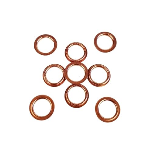 Reparaturdichtung Kompatibel Mit Mitsubishi Für 4D56 4D65 4D68 4M40 100 Stück Injektordichtung MD070718 Reparaturdichtung Kompatibel Mit Mitsubishi Für 4D56 4D65 4D68 4M40 100 Stück Injektordichtung MD070718 von AKSDYIR