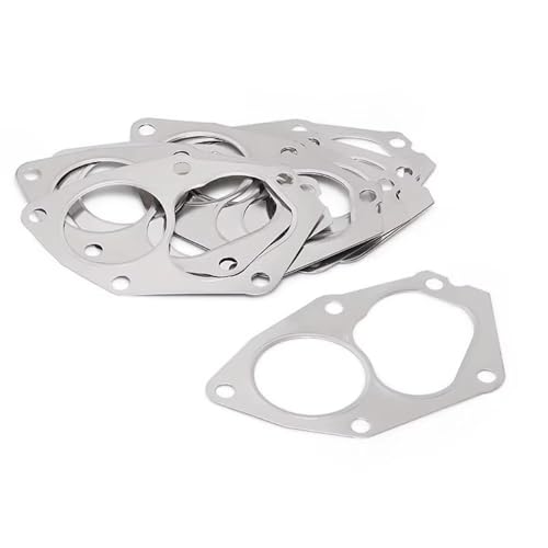 Reparaturdichtung Kompatibel Mit Mitsubishi Für Lancer Für EVO Edelstahl Für Turbo Auspuff Dichtung 4~9 Dump Outlet Rohr EP-CGQ102D von AKSDYIR