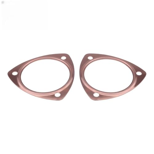 Reparaturdichtung Kompatibel Mit SBC BBC 302 350 454 383 2,5''/3"/3,5'' Kupfer-Abgaskrümmerdichtungen(3.5 inches) von AKSDYIR