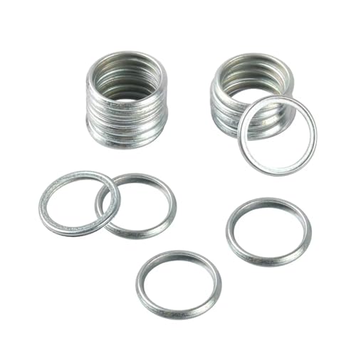 Reparaturdichtung Kompatibel Mit Subaru Für BRZ 2013 2014 2015 2016 2017 2018 Ölablassschraube Dichtungen Quetschscheibe Dichtung 100 Stück 16mm von AKSDYIR