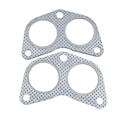 Reparaturdichtung Kompatibel Mit Subaru Für Crosstrek 2013-2017 Für Forester 1998-2018 1PC 2PC Front Auspuffrohr Krümmer Dichtung(2 PCS) von AKSDYIR