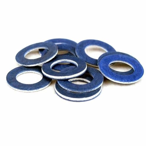 Reparaturdichtung Kompatibel Mit Toyota 10x Automotor Gewinde Ölablassschraube Dichtungen Unterlegscheibe 12mm Loch Mutter Dichtung Reparaturdichtung Kompatibel Mit Toyota 10x Automotor Gewinde Ölablassschraube Dichtungen Unterlegscheibe 12mm Loch Mutter Dichtung von AKSDYIR