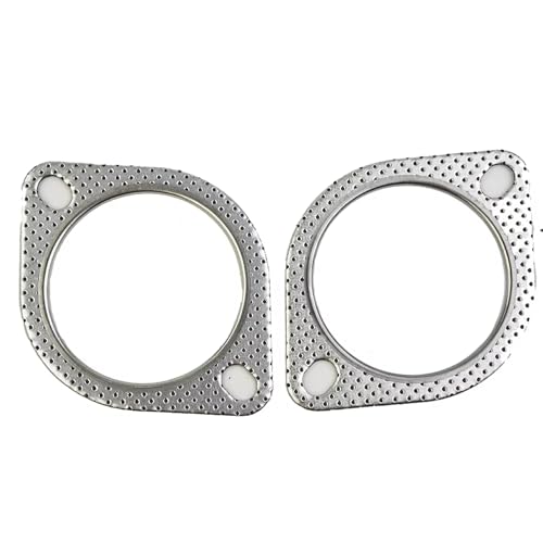 Reparaturdichtung Kompatibel Mit Toyota 2x Auto Silber Auspuffdichtung 3 Zoll Durchmesser Fallrohrschicht Verstärkt 76mm von AKSDYIR
