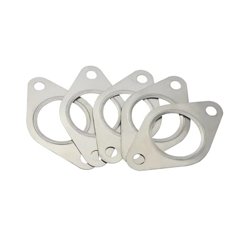 Reparaturdichtung Universal 5 Pcs Größe 38mm Silber Wastegate 38mm Dichtung Automobil Zubehör JR4803 von AKSDYIR
