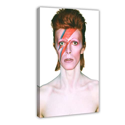 David Bowie Poster 12 Leinwand Poster Wandkunst Dekor Druck Bild Gemälde für Wohnzimmer Schlafzimmer Dekoration Rahmen Stil 40 x 60 cm von AKSEKA