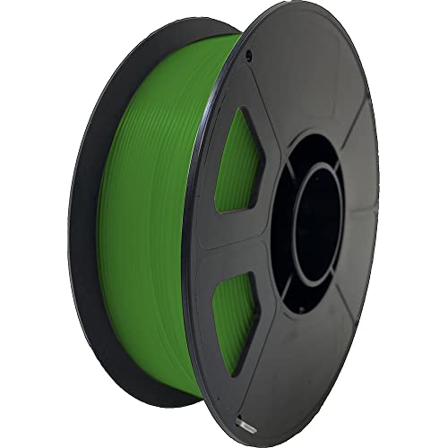 AKTECH 3D PLA+ Filament für 3D-Drucker, Pla 1,75 mm (+/- 0,02 mm), PLA Plus Filament, Spule 850 g (Grün) von AKTECH