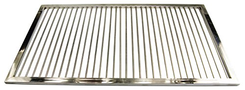 Grillclub PREMIUM Grillrost Edelstahl 60,5 x 44,5 passend für WEBER E 300 310 320 Grill Gasgrill von AKTIONA/Grillclub