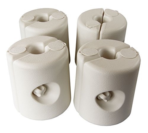 Pavillon Standfuß Victoria 4-er Set Gewicht Standfuss Standfüße Standsicherung Fuß Fuss Gewichte Halterung Festzelt Bierzelt von AKTIONA